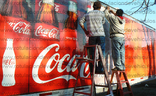 rotulacion de trailer coca-cola-SAN-JOSE-CA-(408) 794-8202