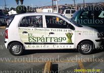 Rotulacion de Vehiculo-El Esparrago